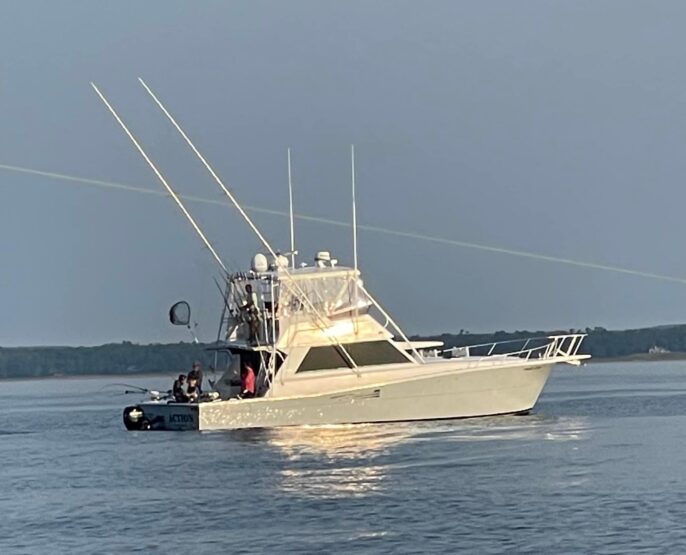 Pride and joy of the Reel Action Sportfishing Charters' Fleet